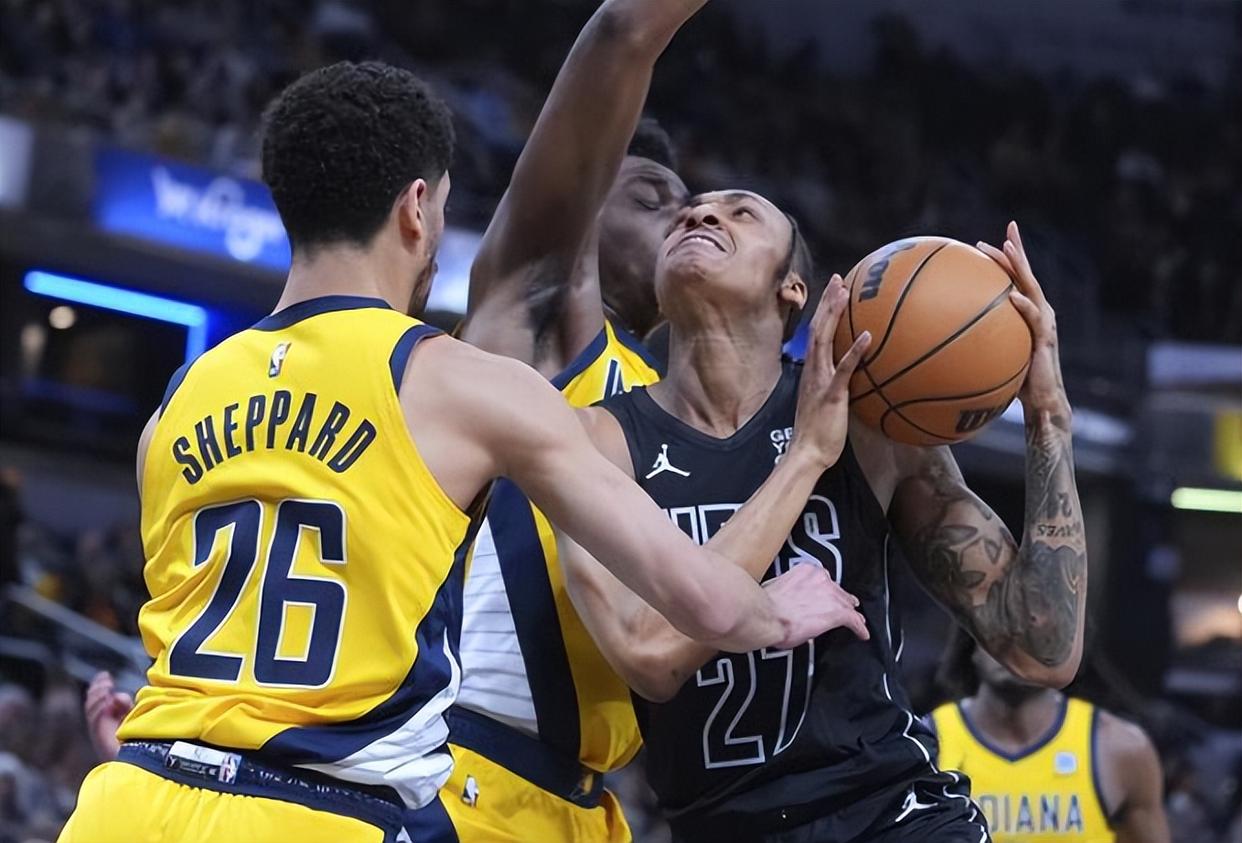 篮网全队爆发，击败步行者！