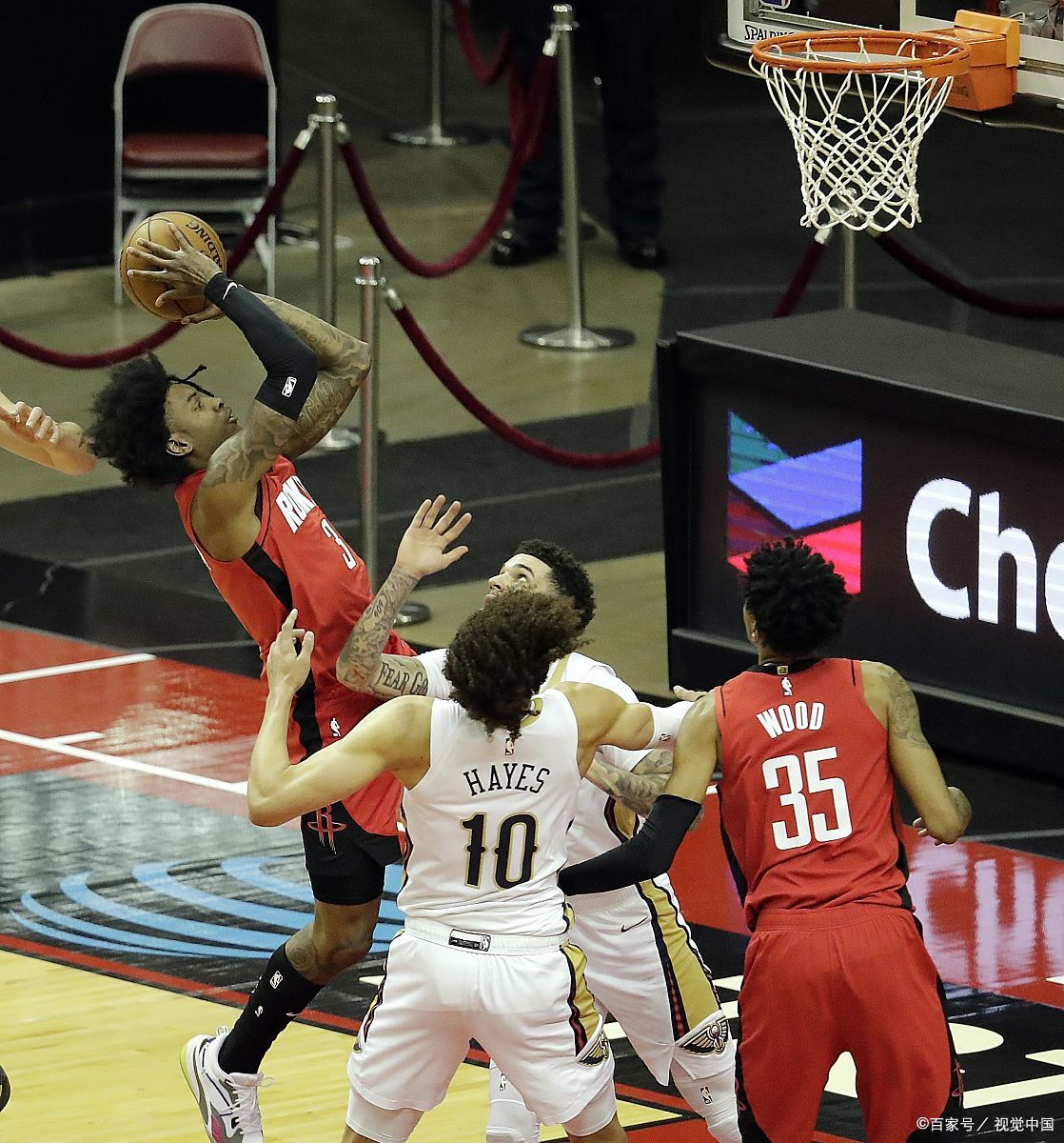 火箭主场击败奇才，连胜